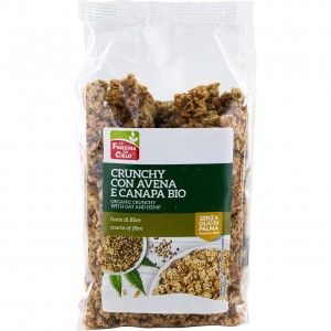 Crunchy con Avena e Canapa 375gr La Finestra Sul Cielo