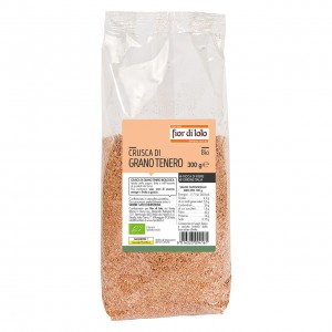 Crusca di Grano Tenero 300g Fior di Loto