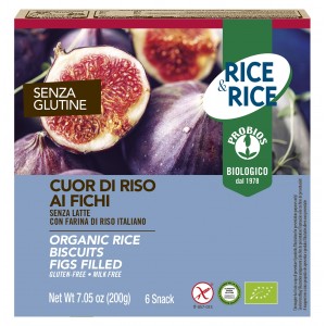 Cuor di Riso ai Fichi Senza Glutine 200g Rice & Rice Probios