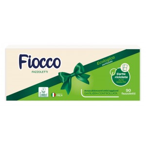 Fazzoletti ecologici 3 veli 10 pacchetti Fiocco