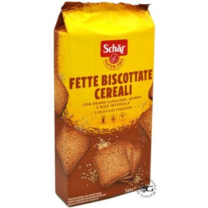 Fette Biscottate ai Cereali senza glutine 3x83g SCHAR