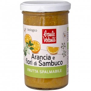 Frutta Spalmabile Arancia e Fiori di Sambuco 280g Baule Volante