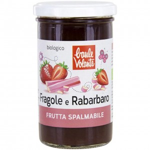 Frutta Spalmabile Fragola e Rabarbaro 280g Baule Volante