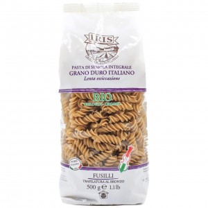 Fusilli integrali di Grano Duro Italiano 500g Iris