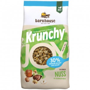 Granola alla Nocciola Krunchy Joy Nuts 375g BARNHOUSE