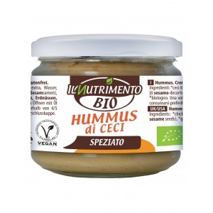Hummus di Ceci Speziato 180g Il Nutrimento