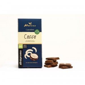 Mascao - cioccolato al latte di cocco - bio 80g ALTROMERCATO