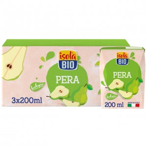 Nettare di Pera 3x200ml Isola BIo