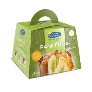 Panettone senza Glutine al Pistacchio 750g Piaceri Mediterranei