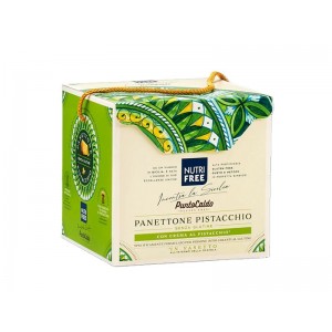 Panettone senza Glutine con Crema al Pistacchio 540g Nutrifree