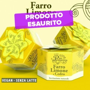 PanPrimavera Farro Limone e Cedro Vegan senza Latte 500g Sottolestelle