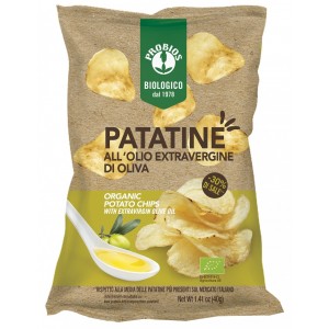 Patatine con Olio Extravergine di Oliva 40g Probios