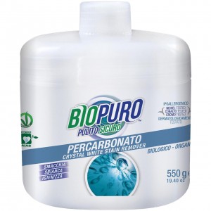 Percarbonato Bio in polvere ossigeno attivo 550g Biopuro