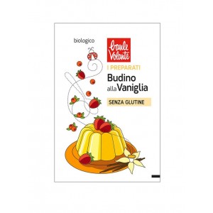 Preparato in polvere per Budino alla Vaniglia Vegan Senza Glutine 31g BAULE VOLANTE