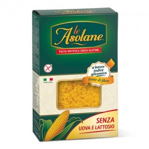 Risetti di mais senza glutine senza uovo e lattosio 250g Le Asolane