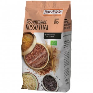 Riso Integrale Rosso Thai 500gr Fior di Loto