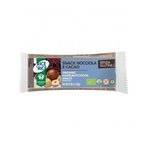 Snack di riso alla nocciola 25g RICE&RICE