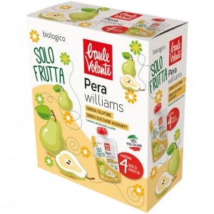 Solo Frutta Pera Williams 4x100g Baule Volante