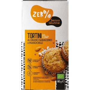 Tortini di Grano Saraceno e Mandorle 4x35g Zer% Glutine