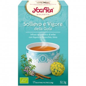 Yogi Tea Sollievo e vigore della gola 32,3g YOGI TEA