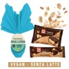 Uova di Pasqua Vegan + Barretta e Coppetta crema con Arachidi