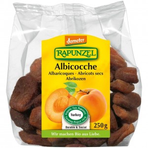 Albicocche intere dolci senza nocciolo 250g RAPUNZEL