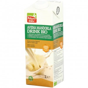Bevanda di avena con mandorla 1L LA FINESTRA SUL CIELO