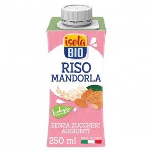 Bevanda Vegetale di Riso e Mandorla Drink 250ml IsolaBio