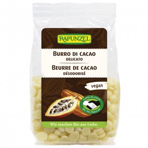 Burro di cacao porzionato 100g Rapunzel