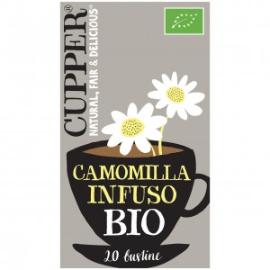 Camomilla biologica in filtri 20 bustine Cupper