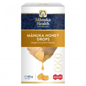 Caramelle zenzero e limone e miele di Manuka mgo400+ 65g MANUKA HEALTH