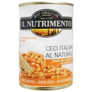 Ceci italiani al naturale 400g IL NUTRIMENTO