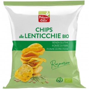 Chips alle lenticchie 40g LA FINESTRA SUL CIELO