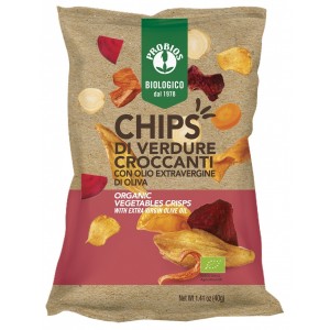 Chips di Verdure Croccanti 40g Probios