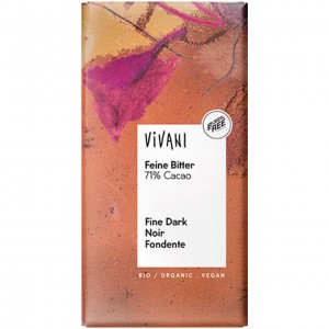 Cioccolato fondente 71% 100g VIVANI