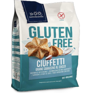 Ciuffetti di Saraceno al Cocco Vegan Senza Glutine 200g Sottolestelle