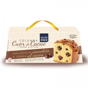 Colomba Cuor di Cacao senza Glutine Nutrifree 400g