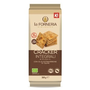 Cracker integrali con lievito madre 300g La Forneria