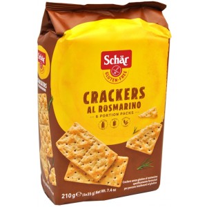 Crackers al Rosmarino senza glutine 6x35g SCHAR