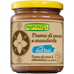 Crema di Cocco e Mandorle con Datteri 250g Rapunzel