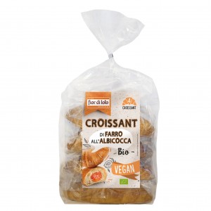 Croissant di Farro con Albicocca Vegan 4x50g Fior di Loto