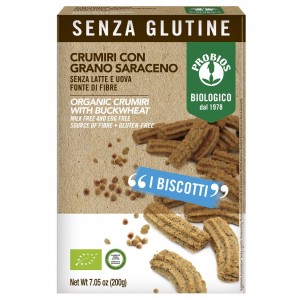 Crumiri con Grano Saraceno Senza Glutine 200gr Probios