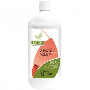 Detergente viso e  mani - ricarica 1L ECOSÌ