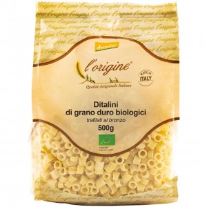 Ditalini rigati semola di grano duro 500g L'Origine