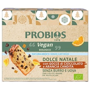 Dolce di Natale Cioccolato e Arancia candita 500g Probios