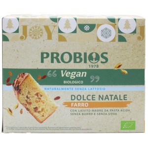 Dolce Natale Vegan di Farro senza latte e uova 500g Probios