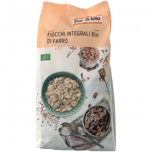 Fiocchi di Farro Integrale 500gr Fior di Loto