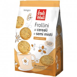 Frollini ai Cereali e Semi Misti 300gr Baule Volante