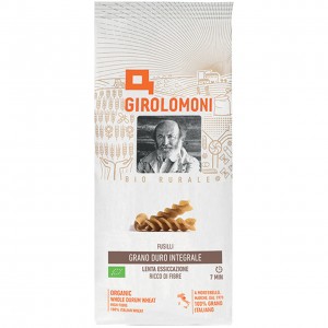 Fusilli pasta di semola integrale di grano duro 500g GIROLOMONI