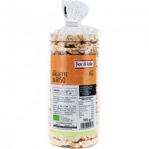 Gallette di riso integrale 100g FIOR DI LOTO